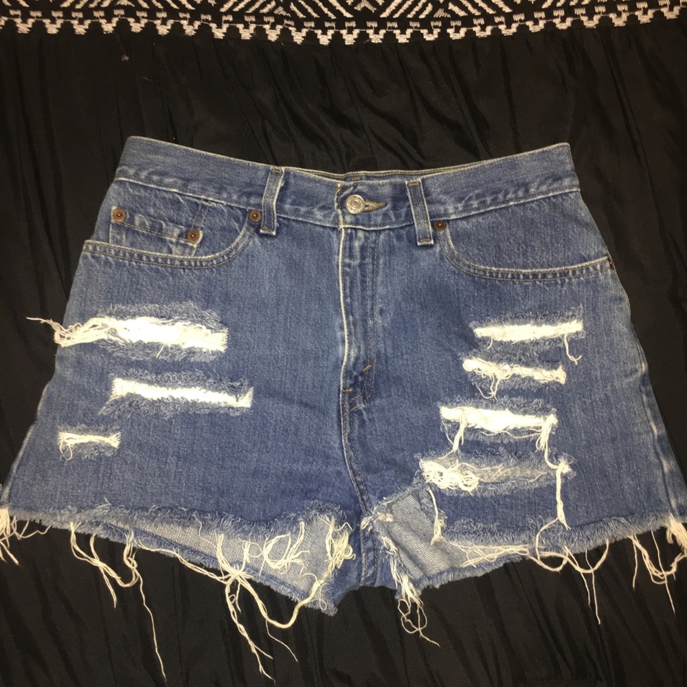 Levi’s High Waisted Shorts